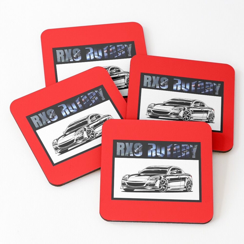 Item preview, Coasters (Set of 4) designed and sold by MOTOSHIFT.