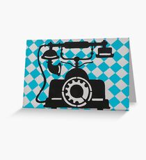Telephone Greeting Card