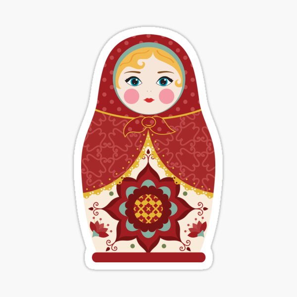 Item preview, Russian Doll Red designed and sold by StudioShine.