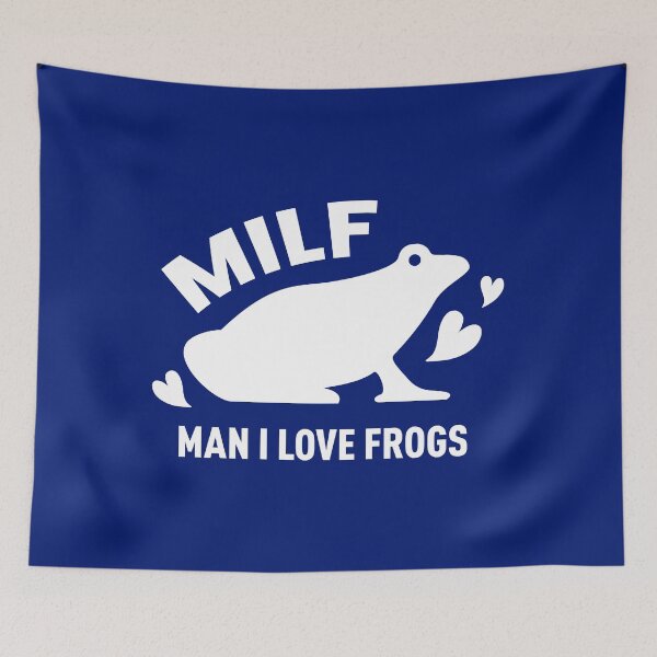 Item preview, MILF (Man, I Love Frogs) - White designed and sold by MoseniJikasu.
