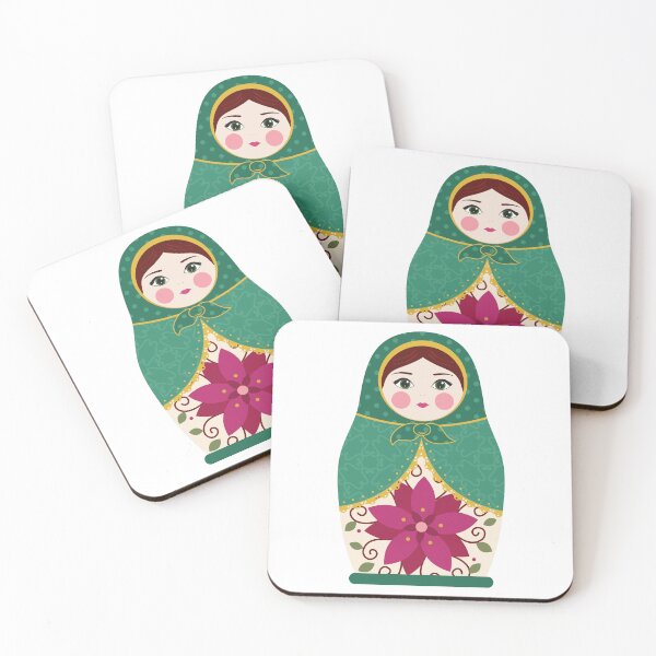 Item preview, Russian Doll Green designed and sold by StudioShine.