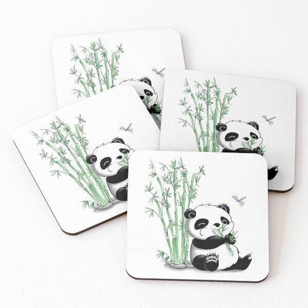 Item preview, Panda Eating Bamboo designed and sold by MoseniJikasu.