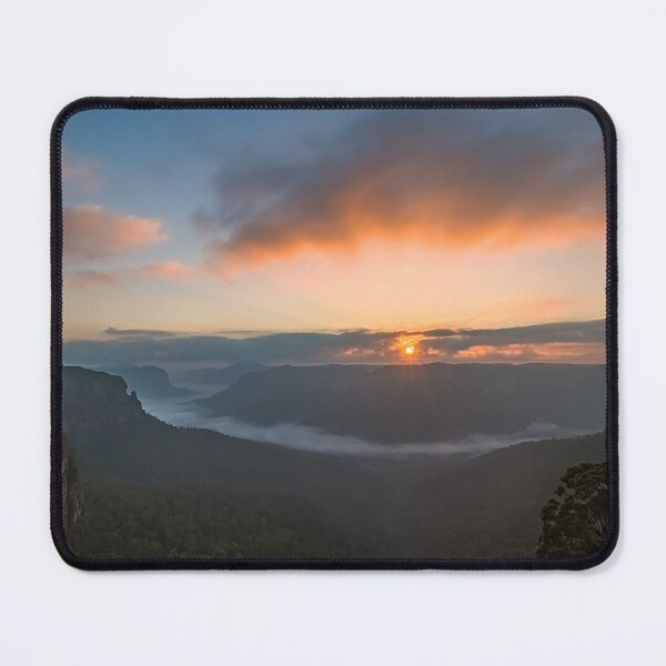 Item preview, Grose Valley Sunrise - Blue Mountains, Australia. designed and sold by Lightwave Art Photography.