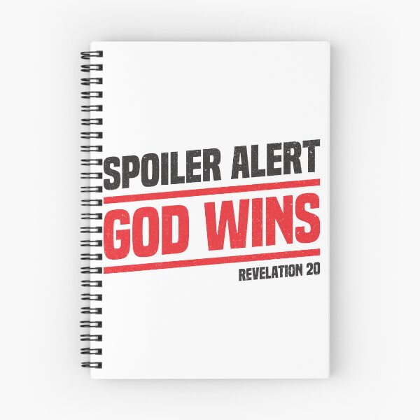Item preview, Spoiler Alert - God Wins designed and sold by MoseniJikasu.