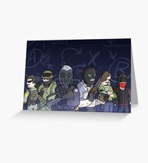 The Global Offensive-ers Greeting Card