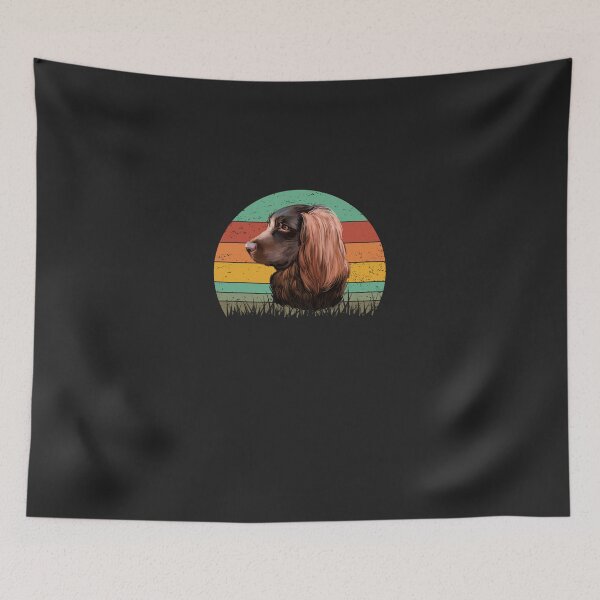 Item preview, Dogs 365 Retro Boykin Spaniel Dog Vintage Style Pullover Hoodie designed and sold by augetjalegrei.