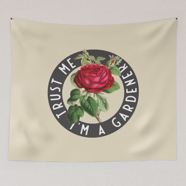 Item preview, Trust me - I'm a gardener - Rose designed and sold by knappidesign.