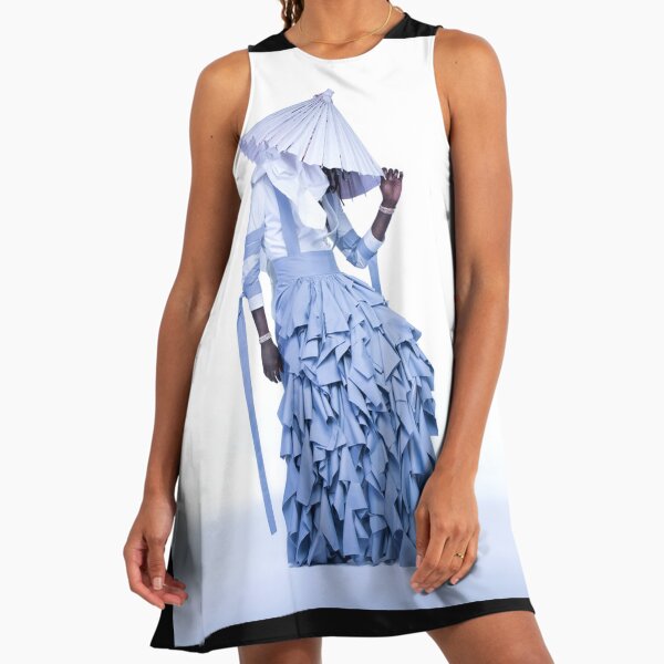 young thug wear a dress Maxi Beaded Waterlily dress – Anna October main image 1