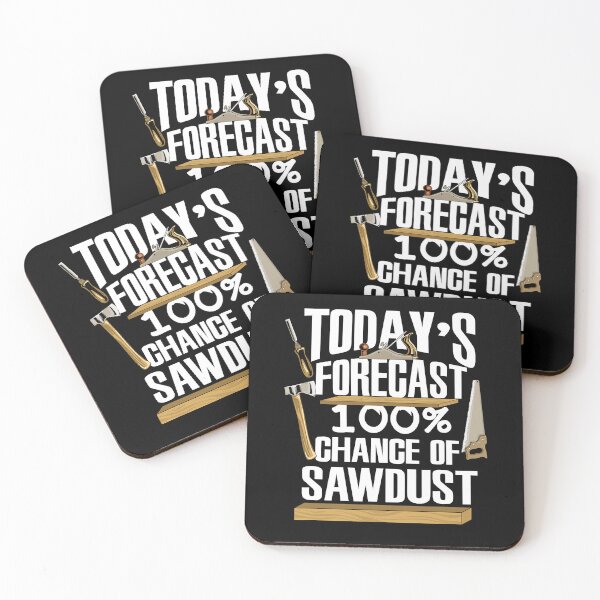 Item preview, Mens Today's Forecast 100 Percent Chance of Sawdust Gift  designed and sold by osborange.