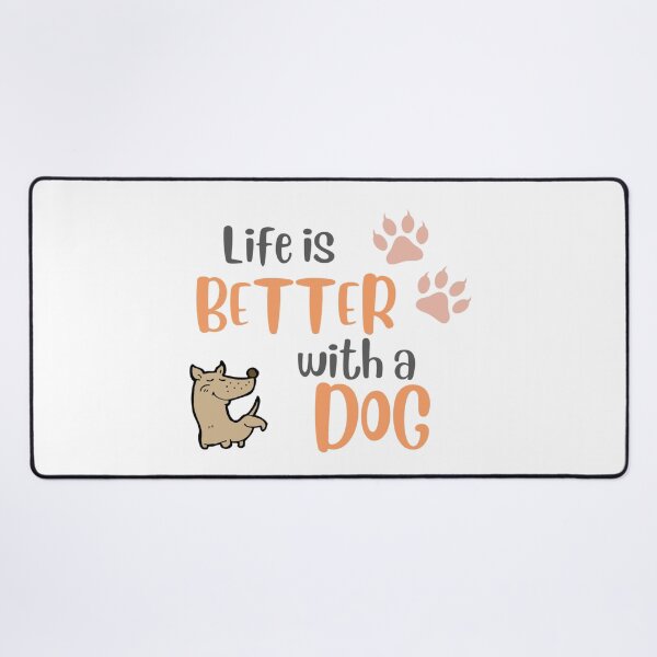 Item preview, Life Is Better With A Dog |Classic T-Shirt designed and sold by Doggy Mates.