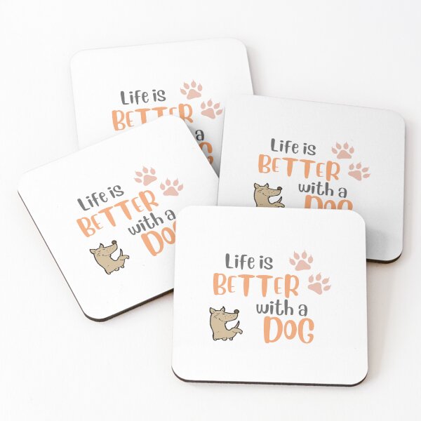 Item preview, Life Is Better With A Dog |Classic T-Shirt designed and sold by Doggy Mates.