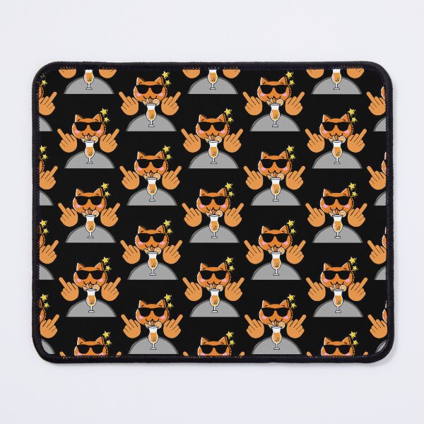 Artikelvorschau, Coole Katze fick dich Emoji entworfen und verkauft von BellaArtCrafts.