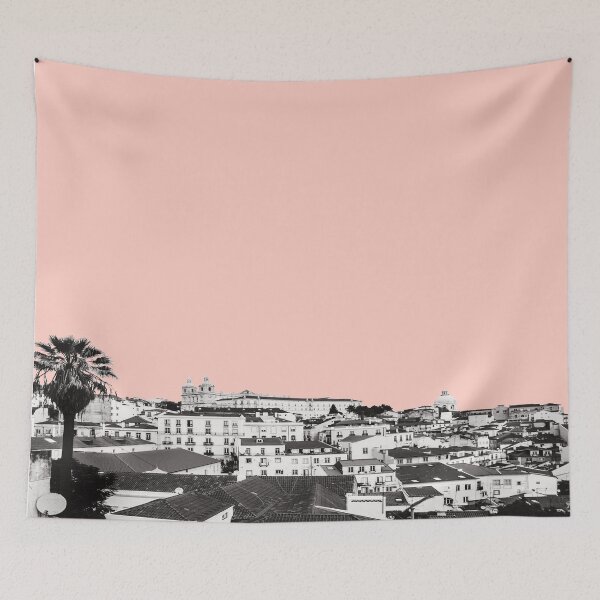 Item preview, Lisbon in Pink designed and sold by Leah Biernacki.