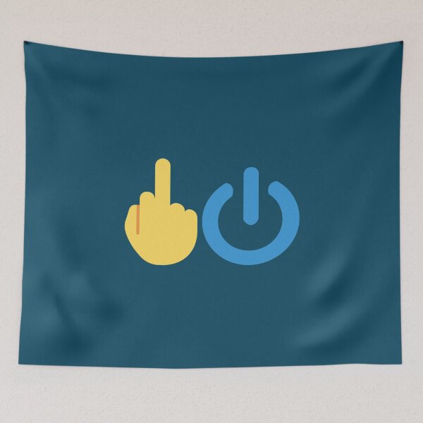 Artikelvorschau, Verpiss dich mit Emoji entworfen und verkauft von BellaArtCrafts.