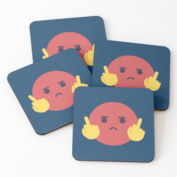 Artikelvorschau, Fick dich, wütendes Emoji entworfen und verkauft von BellaArtCrafts.