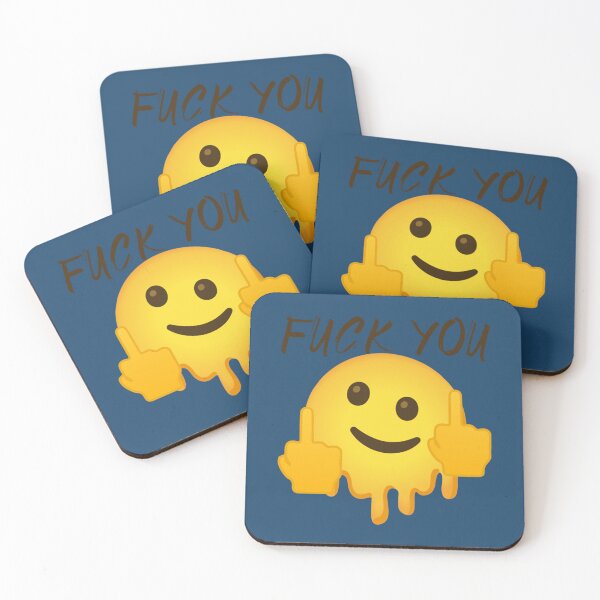 Artikelvorschau, Fick dich Emoji (3) entworfen und verkauft von BellaArtCrafts.