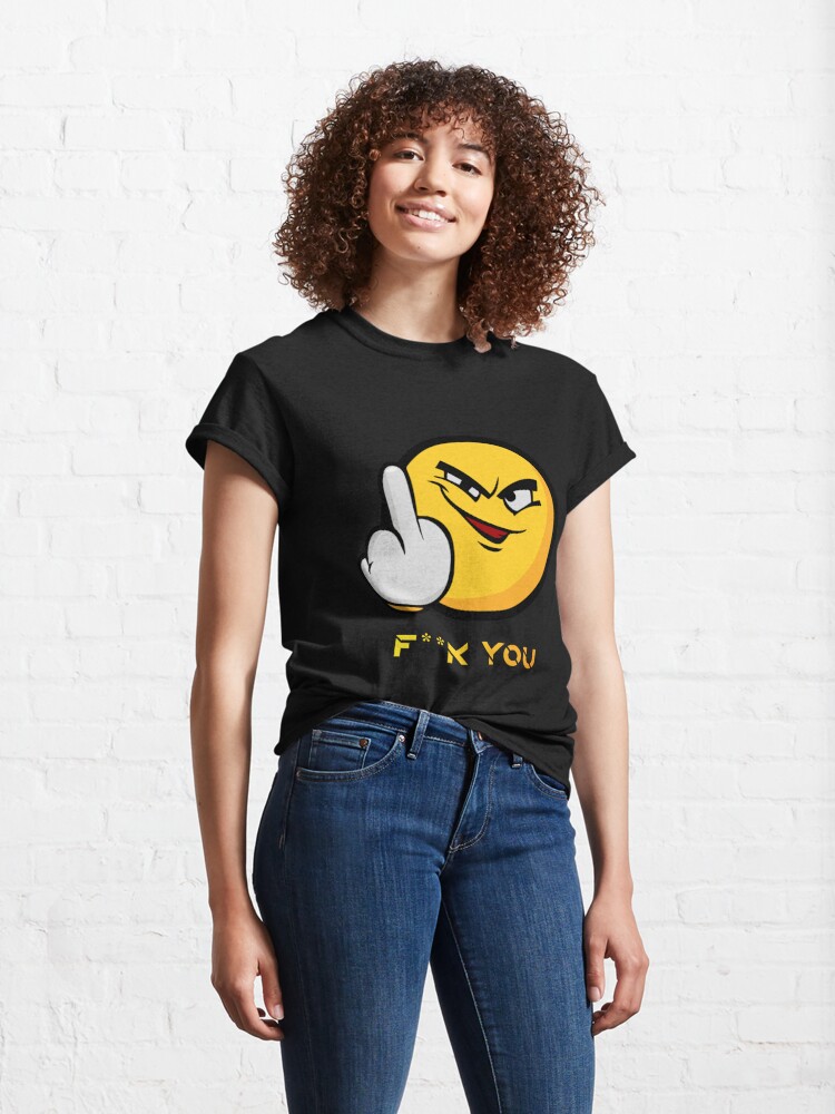 Fuck you emoji (1) | Classic T-Shirt