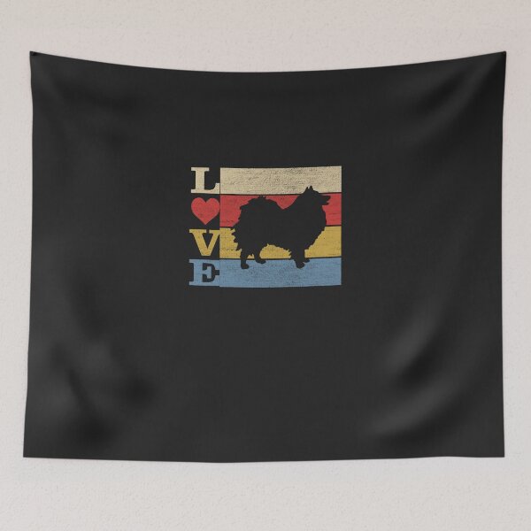Item preview, Dogs 365 Retro Love Keeshonden Dog Vintage Gift Sweatshirt designed and sold by augetjalegrei.