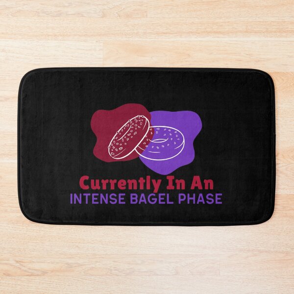 Item preview, Currently In An Intense Bagel Phase - Breakfast Bagel Design designed and sold by Shirtlify.