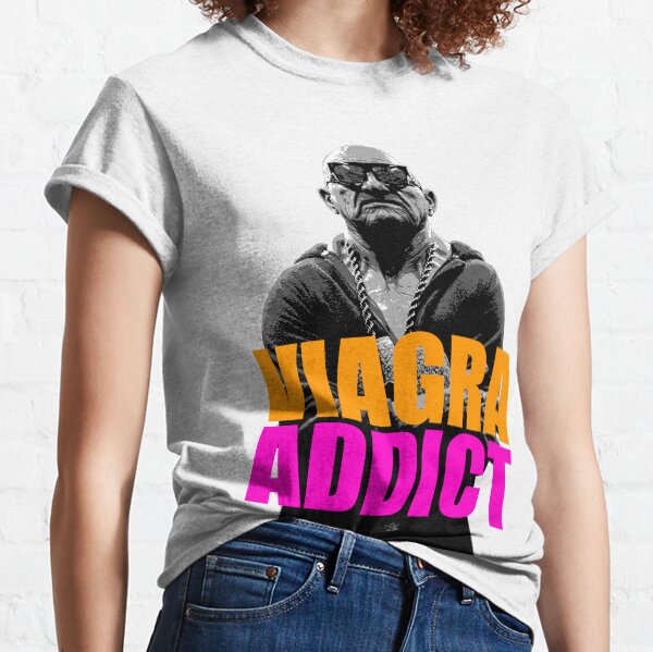 Viagra Addict - Slogan by Hannibal FLYNT Classic T-Shirt