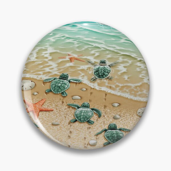 Item preview, Turtles On The Beach designed and sold by AniyahDuBuque.