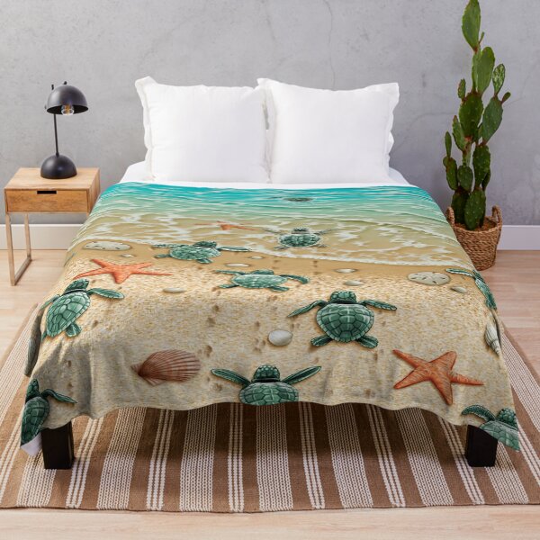 Item preview, Turtles On The Beach designed and sold by AniyahDuBuque.