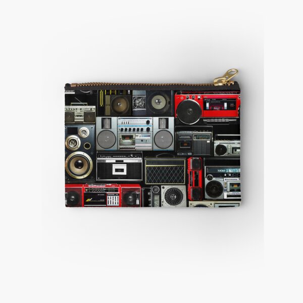 Item preview, Vintage wall full of radio boombox designed and sold by AniyahDuBuque.