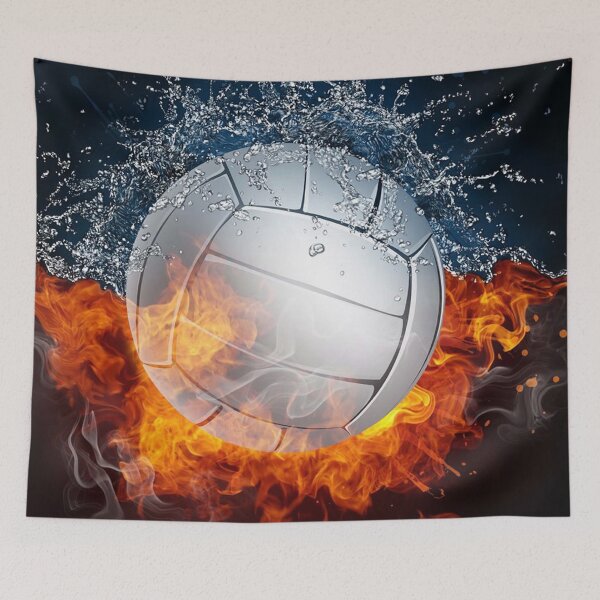 Item preview, VOLLEYBALL WALLPAPER designed and sold by AniyahDuBuque.