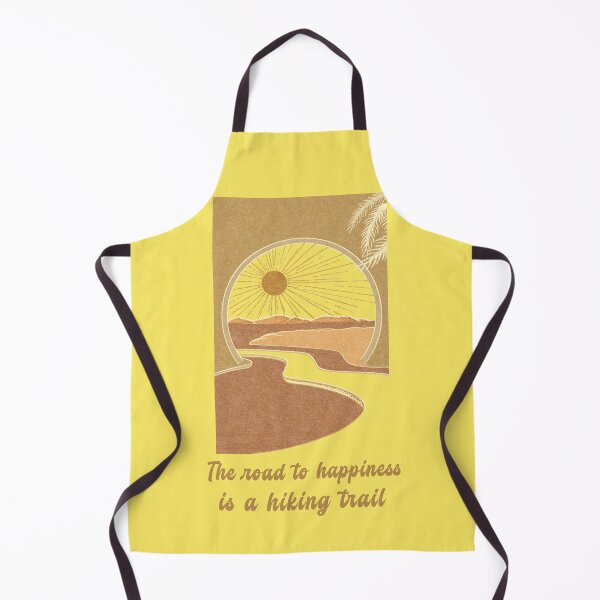 Item preview, The Road To Happiness Is A Hiking Trail. Beautiful Hiking Nature Scenery designed and sold by Rebel-Design.