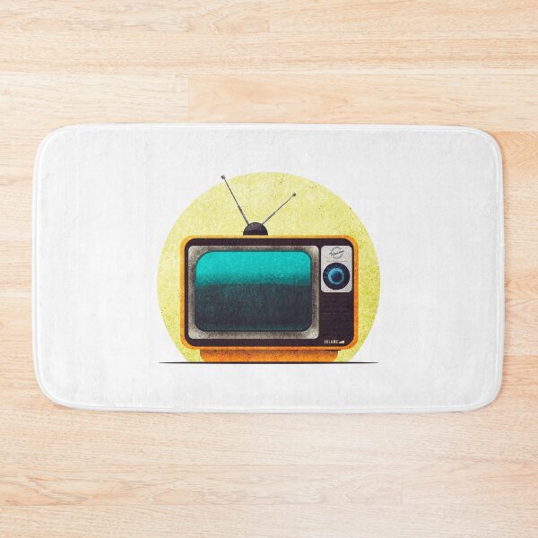 90s TV Bath Mat