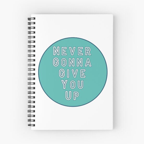 Item preview, Never Gonna Give You Up V2  designed and sold by KMGraphics99.