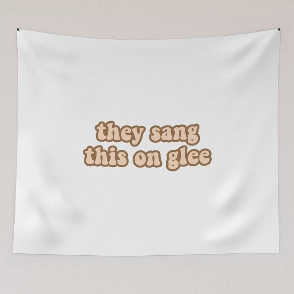 Item preview, They Sang This on Glee designed and sold by cooolvibe.