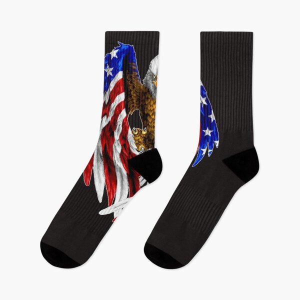 Item preview, Bald Eagle American Flag Classic T-Shirt designed and sold by LAURIEVARGAS02.
