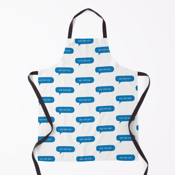 Item preview, Soz not Soz funny text message designed and sold by Kerry Pritchard.