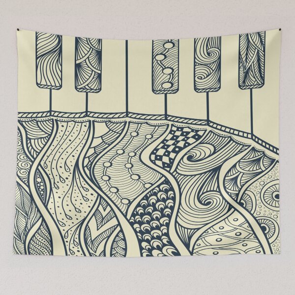 Item preview, Zendoodle Piano keyboard designed and sold by AniyahDuBuque.