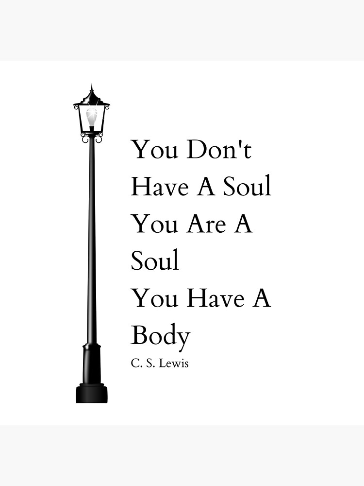 you-don-t-have-a-soul-you-are-a-soul-you-have-a-body-c-s-lewis