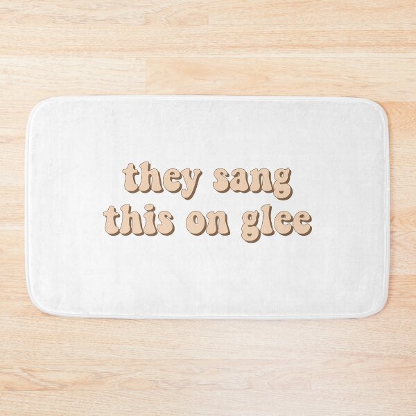 Item preview, They Sang This on Glee designed and sold by cooolvibe.