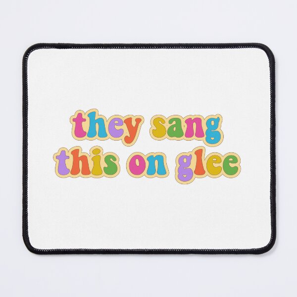 Item preview, They Sang This on Glee designed and sold by cooolvibe.