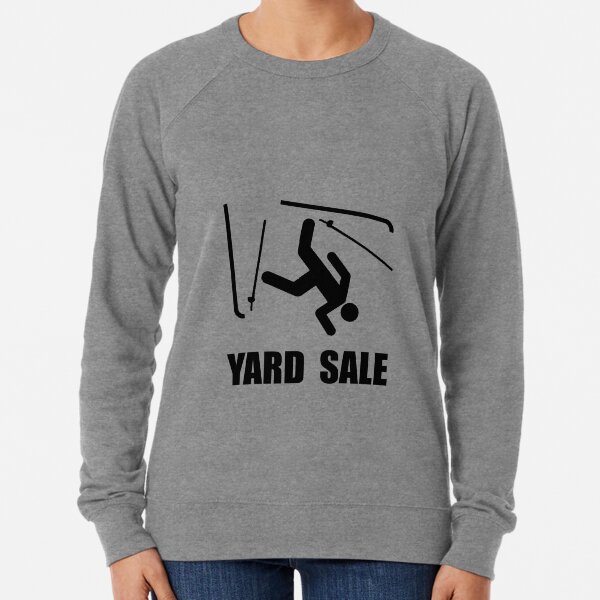 Ski Yard Sale Lightweight Sweatshirt