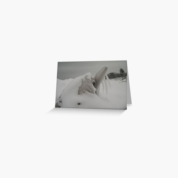 Ice Monster 1 Greeting Card