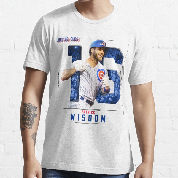 Official Patrick Wisdom Jersey, Patrick Wisdom Shirts, Baseball