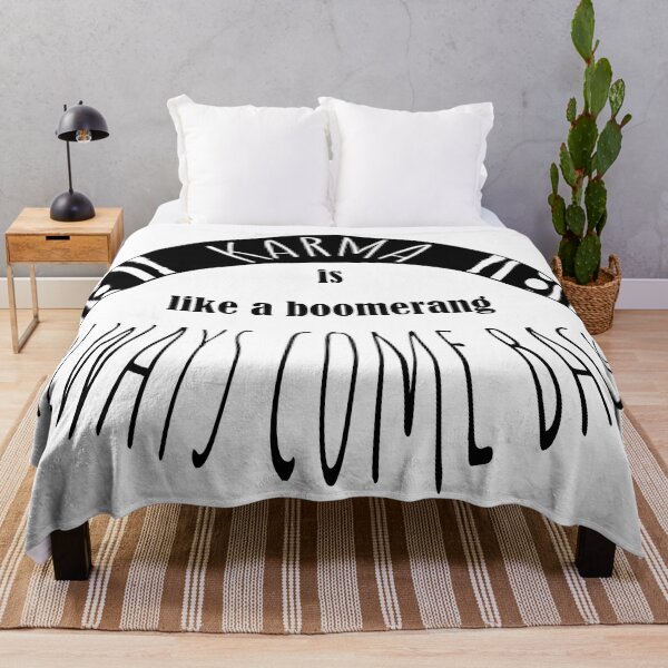 Item preview, karma is like a boomerang always come back designed and sold by quickkaart.