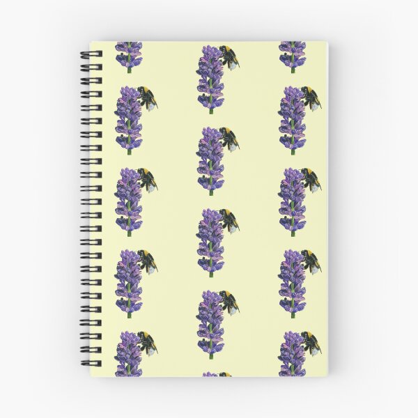 Item preview, Bumblebee - Honey Bee - Bee art - Lavender - Bee decor - Bumblebee decor designed and sold by IslesArt.