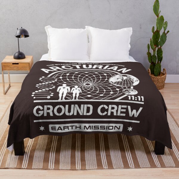 Item preview, Arcturian Starseed Earth Mission Ground Crew T-Shirt designed and sold by WarrenHarper.