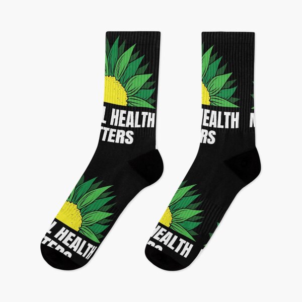 Item preview, Mental Health Matters Sunflower Emotional Well-being designed and sold by GravitiTees.