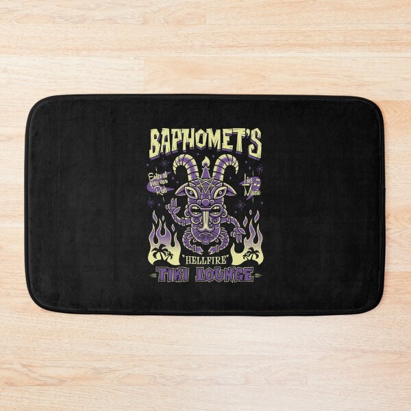 Item preview, Baphomet  Hellfire Tiki Lounge  Occult  Surfing designed and sold by MaiDenSD.