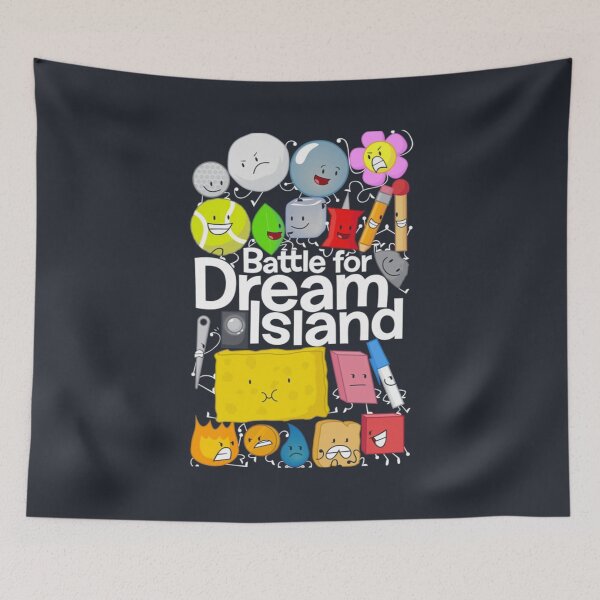 Item preview, BFDI Poster Black  designed and sold by MaiDenSD.