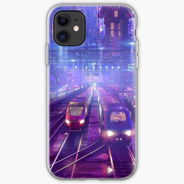 cyber punk iPhone Soft Case