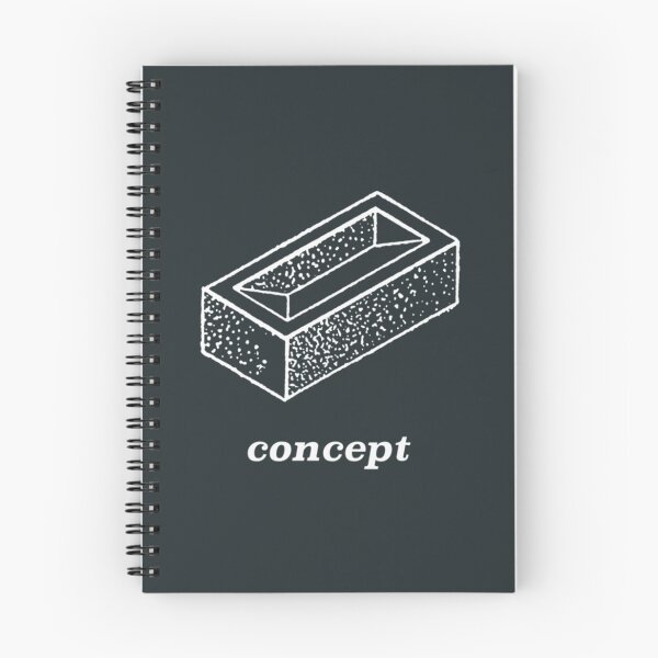 Item preview, Brick Concept after Deleuze white on black version designed and sold by MaiDenSD.