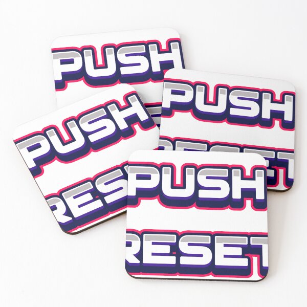 Item preview, Push RESET designed and sold by JettH.